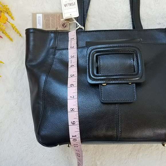 Anna Paola Monique Leather Tote Bag
